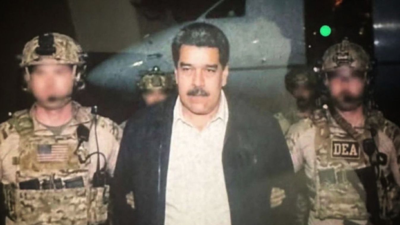 Maduro már Brooklynban van a feleségével, ahol egy börtönben tartják őrizetben.