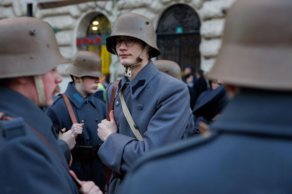20260224 -- A Nemzeti Maximumért Alapítvány és a PestiSrácok-csapatának emlékműsora a kommunizmus áldozatai emléknapjának előestéjén, a Vértanúk terén. // fotó: Hatlaczki Balázs