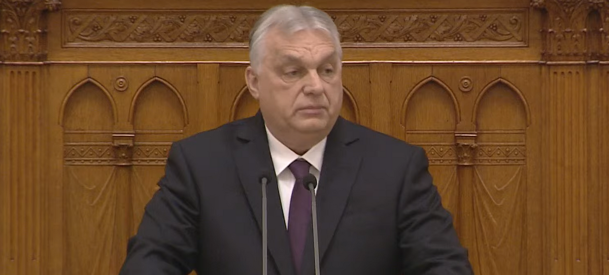 Orbán Viktor, Országgyűlés, parlament. Fotó: YouTube