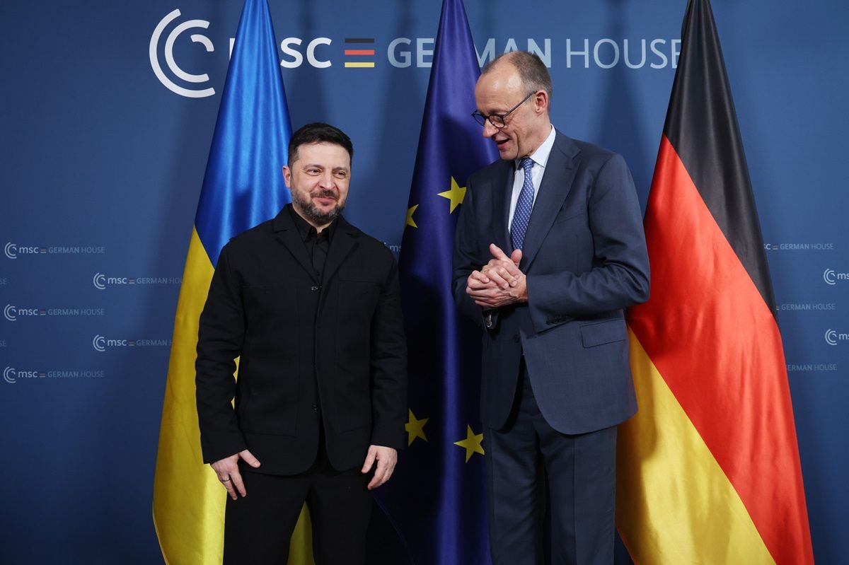 drón MERZ, Friedrich; ZELENSZKIJ, Volodimir