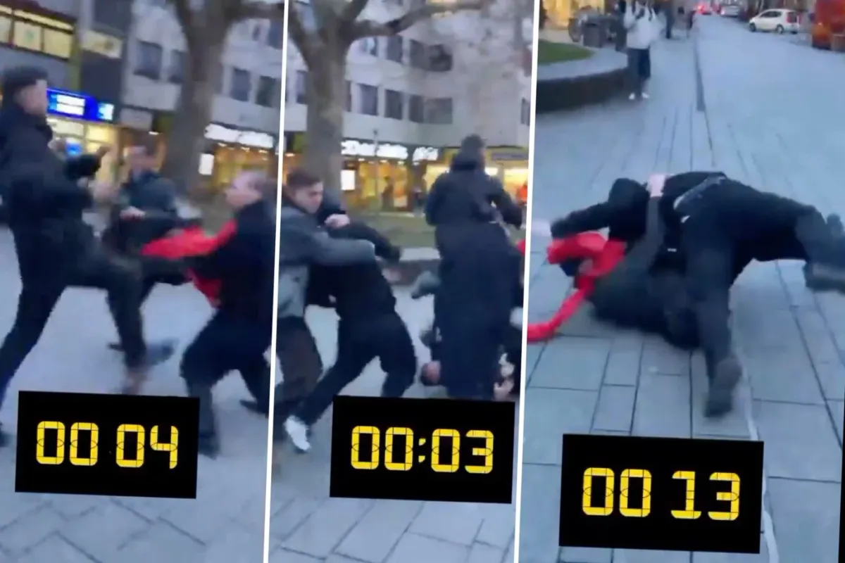 Az abortusz ellen békésen tüntető fiatalokra támadtak az Antifa aktivistái