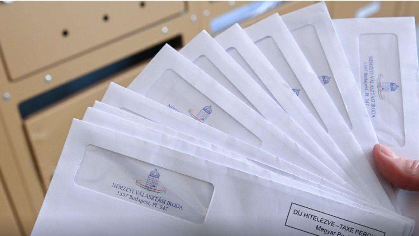 Péntekig befejeződik a választási értesítők postázása