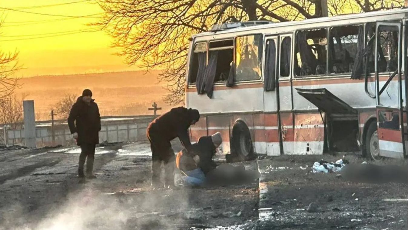 Ukrán bányászokat öltek meg orosz drónok Dnyipropetrovszknál