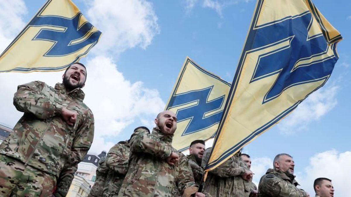Kik azok, akik tartják a hátukat a hazánkat fenyegető ukrán őrnagynak? Az Azov!
