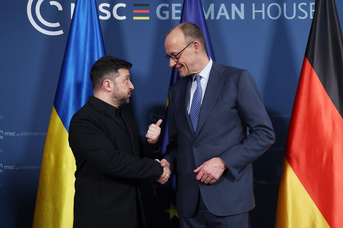 MERZ, Friedrich; német kancellár, ZELENSZKIJ, Volodimir