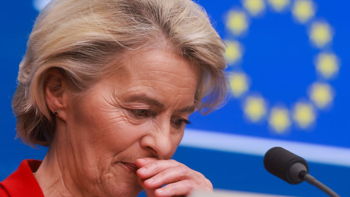 uniós zászló VON DER LEYEN, Ursula