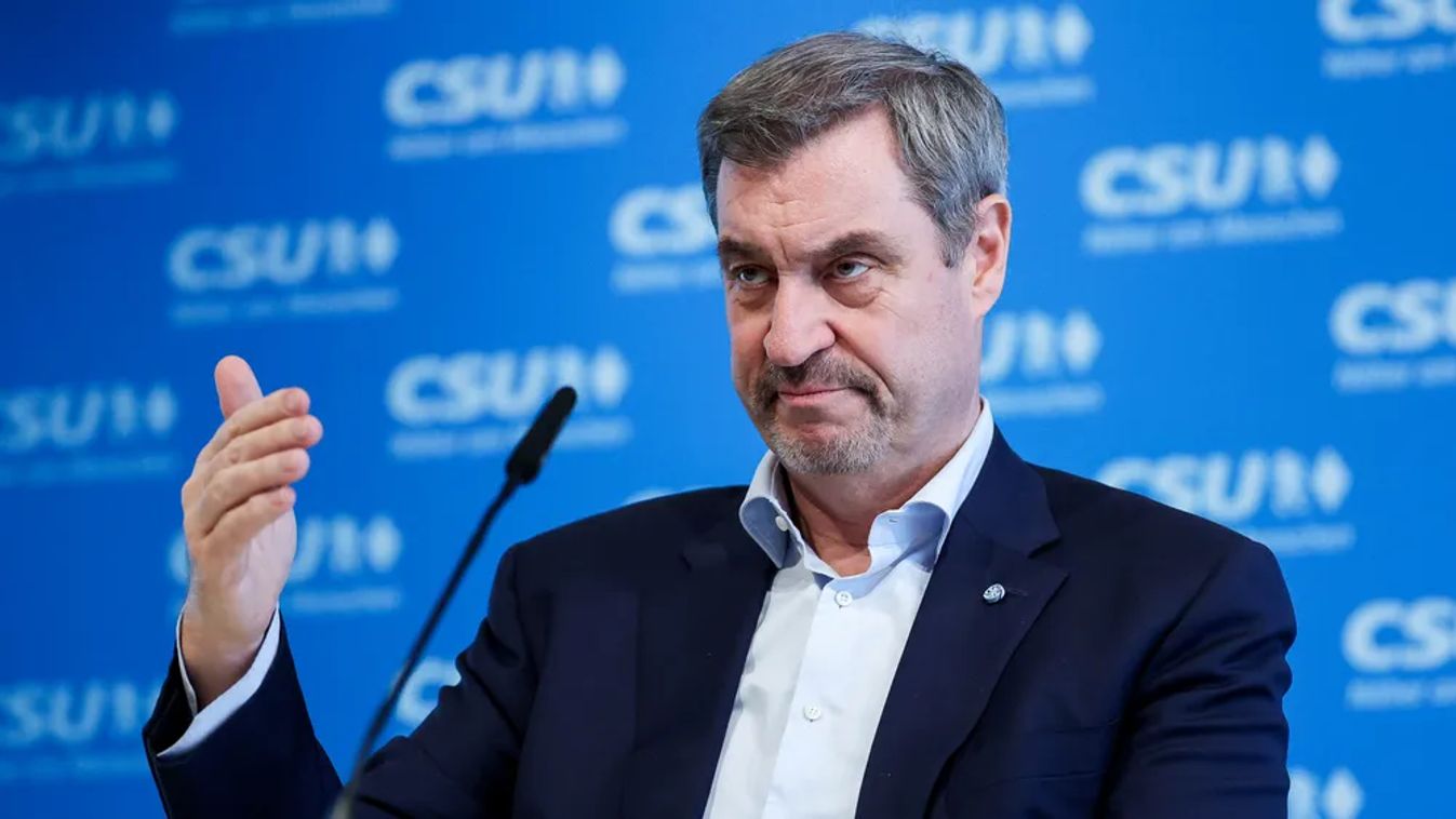 Markus Söder. Fotó: DPA/Revierfoto