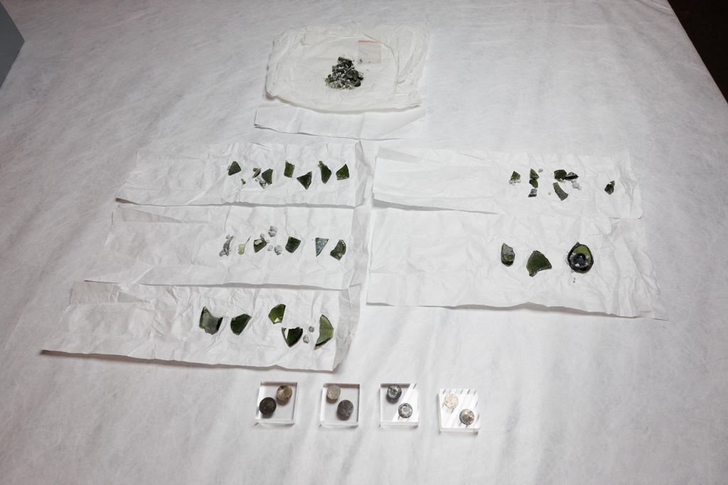 20260312 -- Sajtótájékoztató a Hősök tere milleniuimi szoborcsoportjának Gábriel arkangyalt ábrázoló szobrának restaurálásáról a Museum Complex Kft. restaurátorműhelyében. // fotó: Hatlaczki Balázs