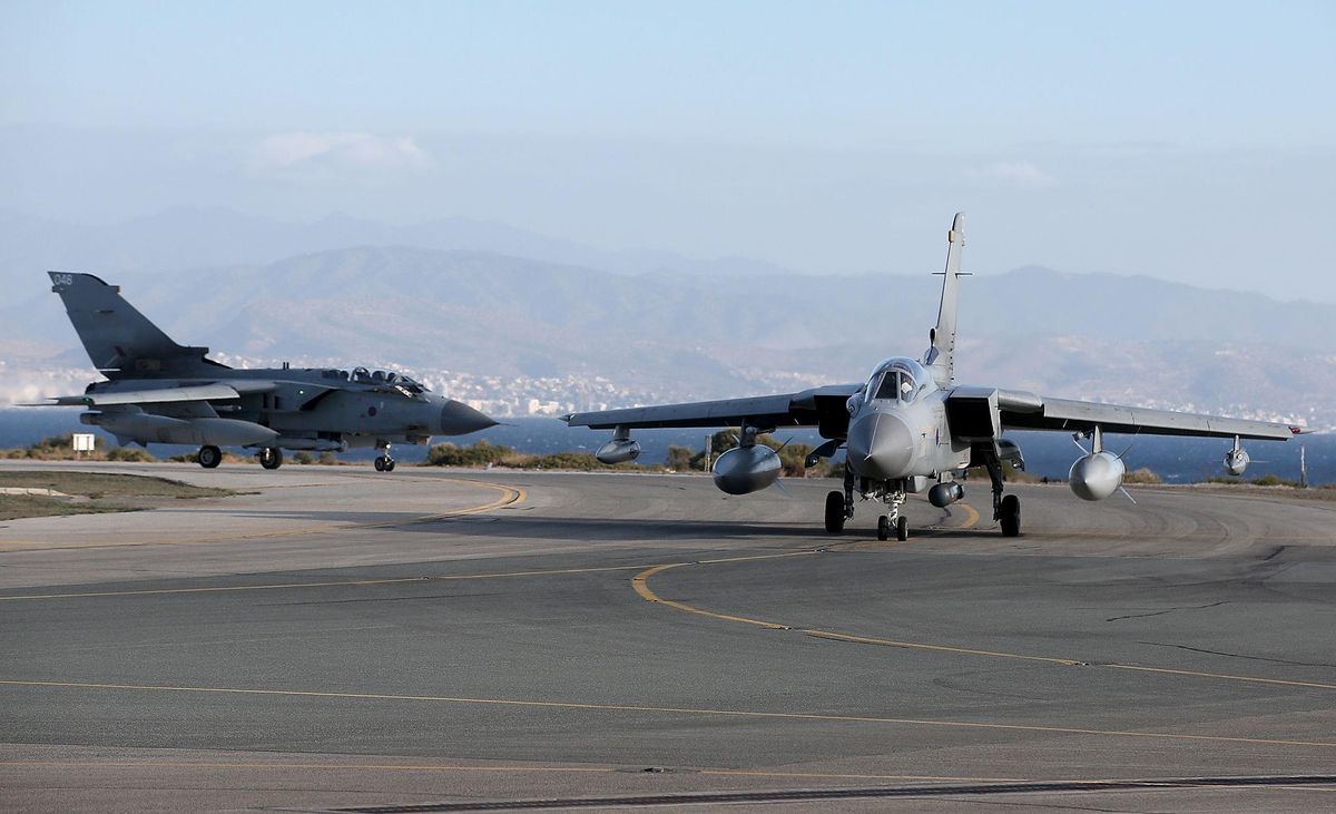 IRÁN rakétáit lelőtték a RAF vadászai