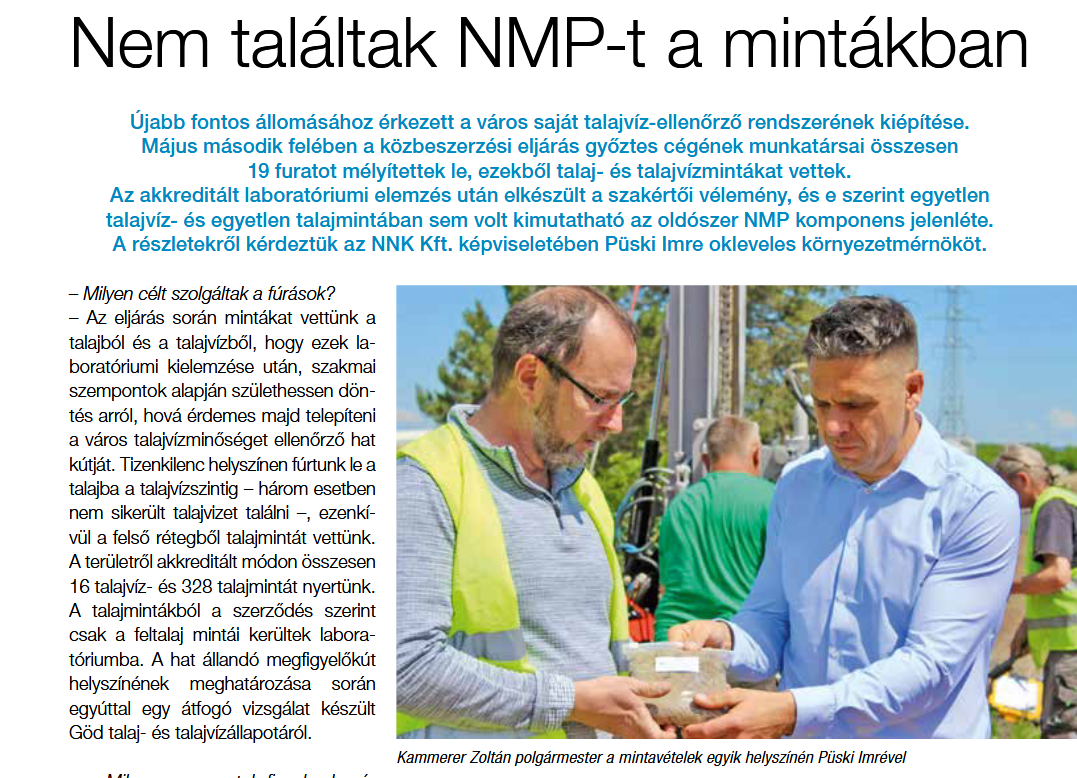 A gödi polgármester hiába tájékoztatott a mérésekről, arról, hogy nincs szennyezés, a baloldal továbbra sem állt le.