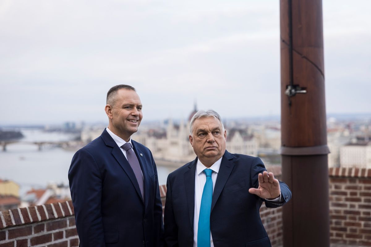 ORBÁN Viktor; NAWROCKI, Karol, lengyel, magyar