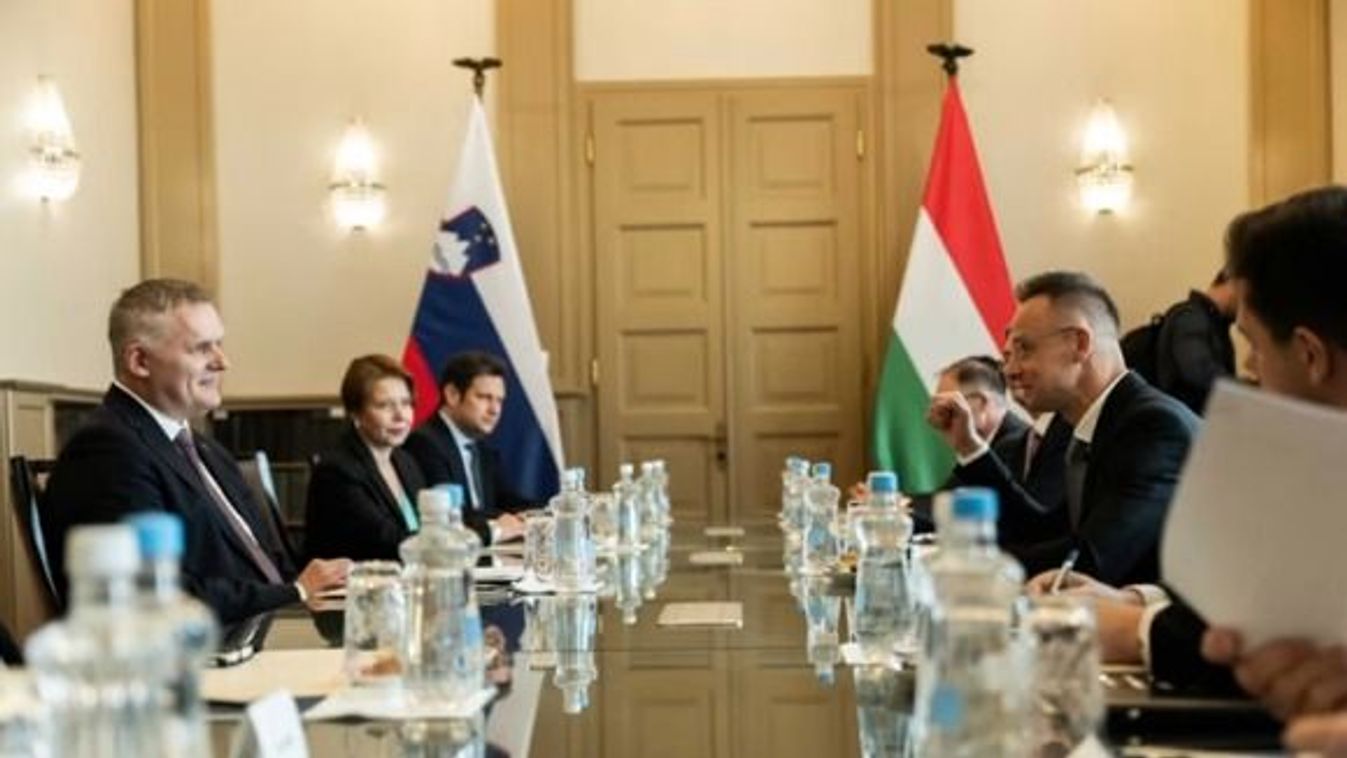 Szijjártó Péter: Magyarország és Szlovénia összeköti a földgázszállítási rendszerét