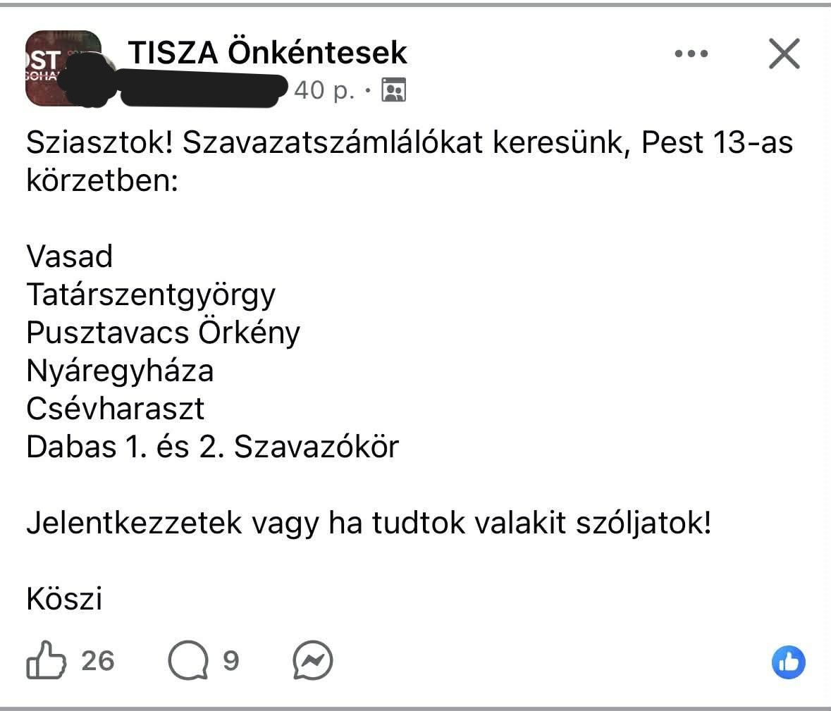 tisza párt