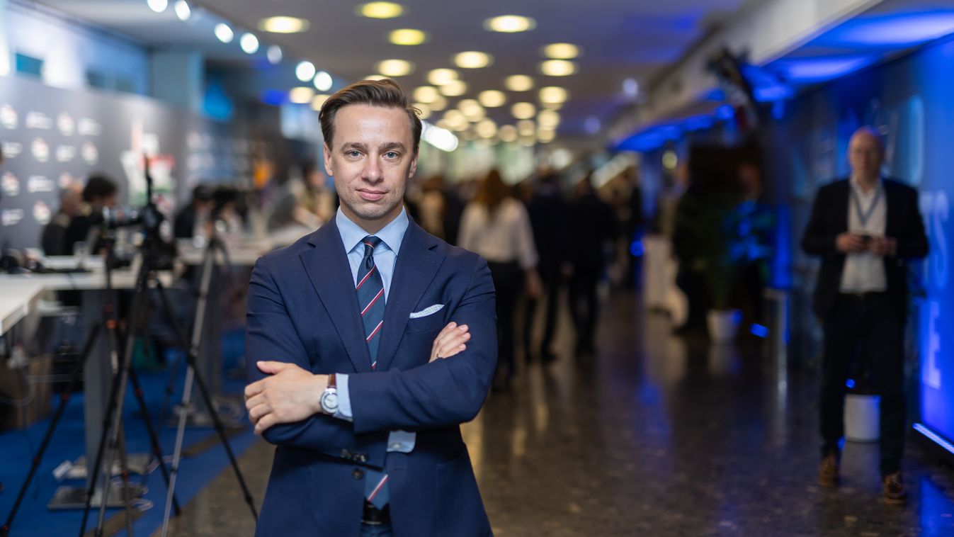 Krzysztof Bosak, a lengyel szejm alelnöke. Fotó: Hungarian Conservative/Gyurkovits Tamás.