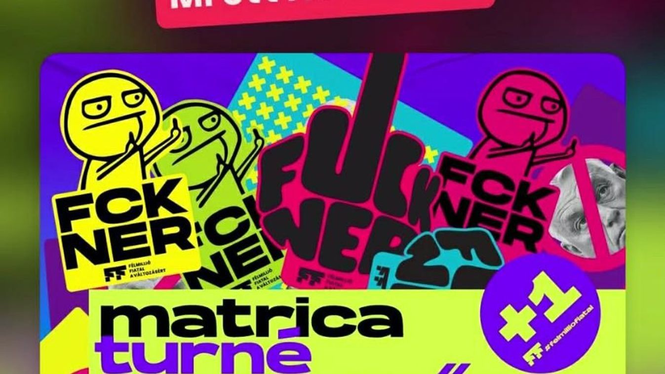 Trágár matricákkal akar az ellenzék választást nyerni?