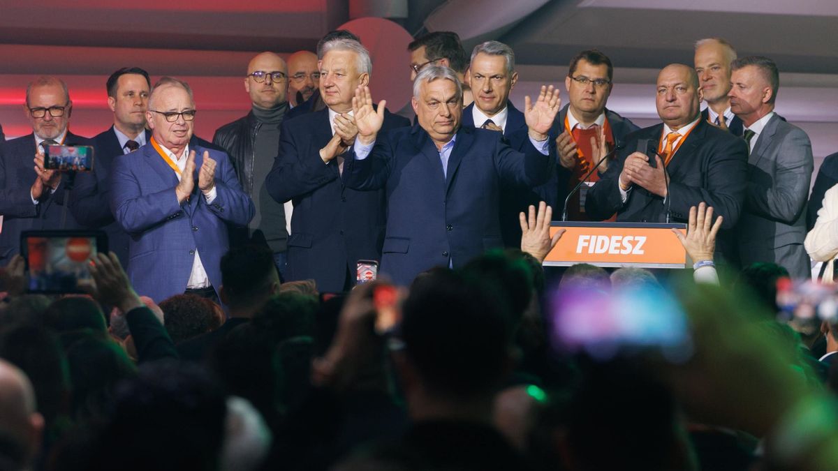 Orbán Viktor beszéde a Fidesz választási eredményváróján a Bálnában