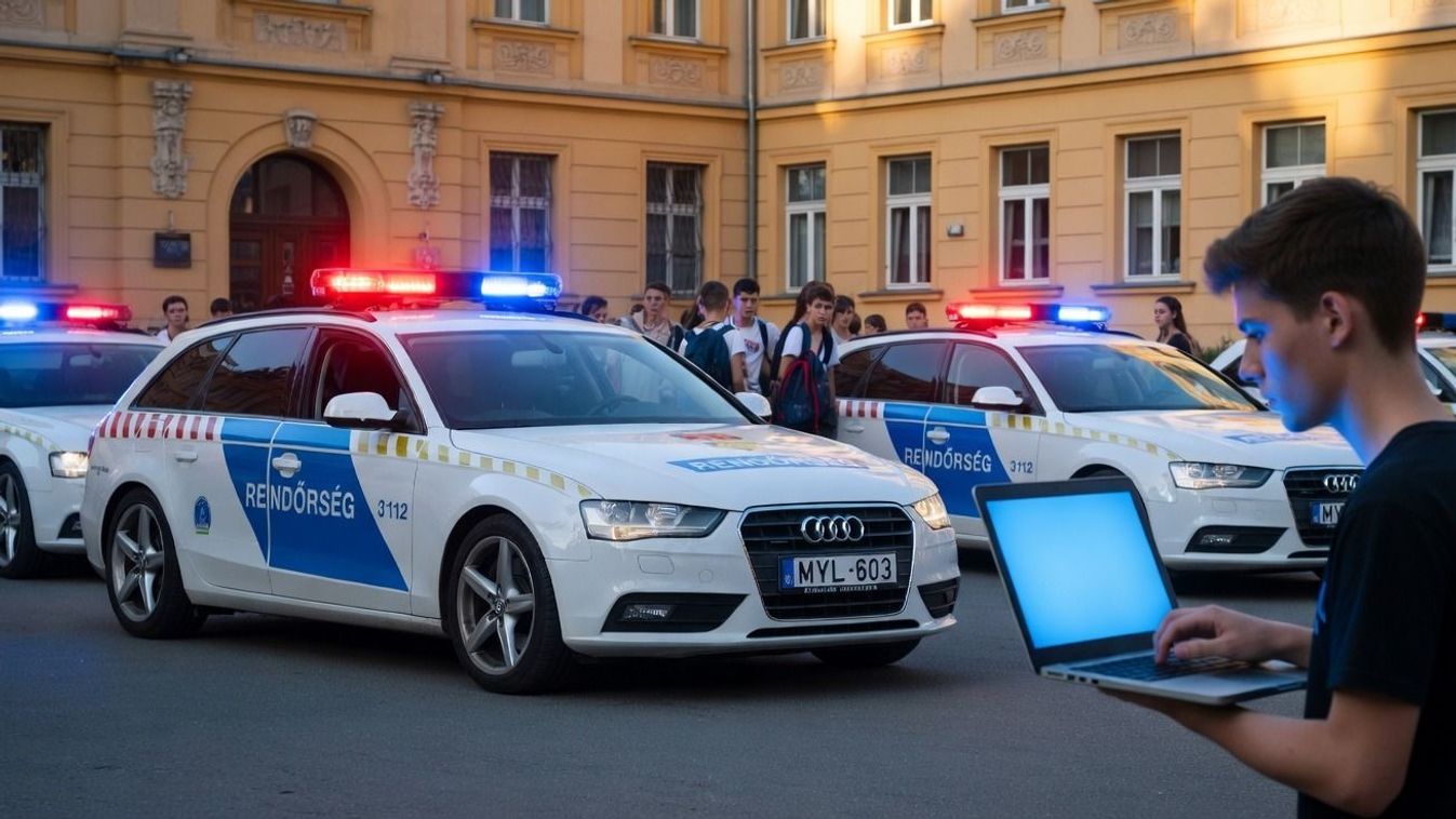 Fiatalkorú fiú fenyegetett meg robbantással 46 iskolát – vádat emeltek ellene