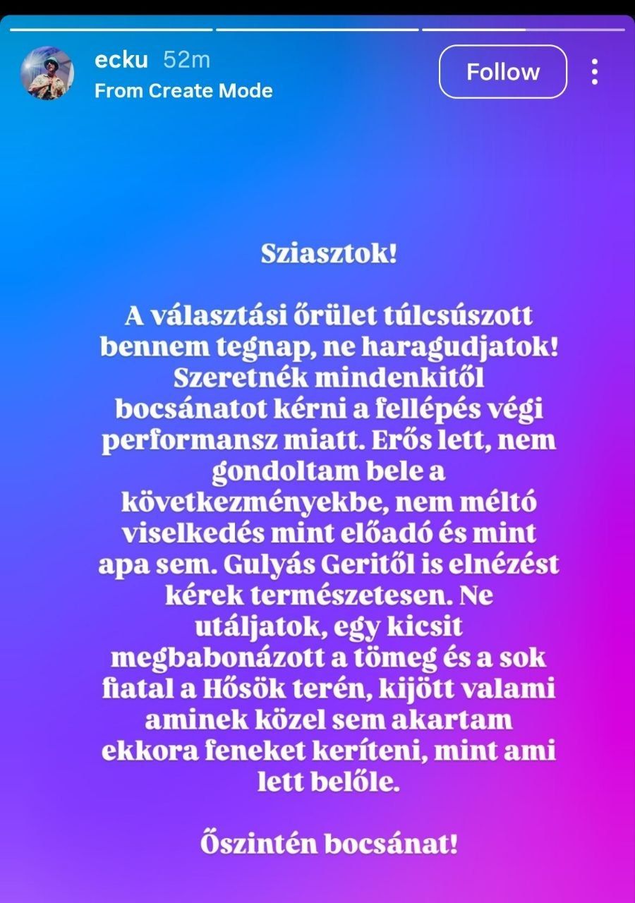 Pedotisza - így mosakszik a magamutogató műmájer Eckü