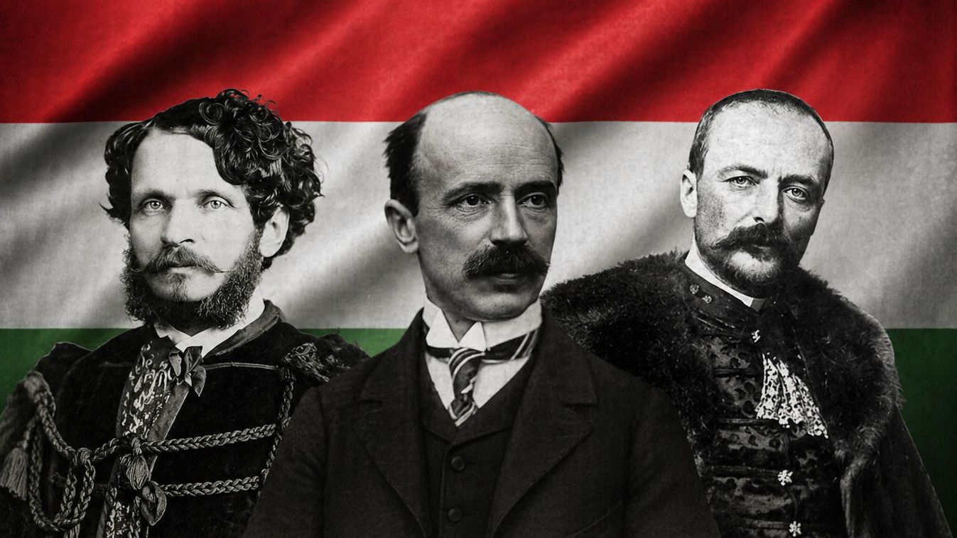 Amikor a miniszterelnökök a haza sorsát tartották a legfontosabbnak és nem tértek le a helyes útról, akkor a nemzet is jól járt. Andrássy Gyula, Bethlen István és Tisza István portréja.