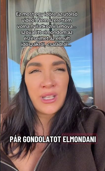 Az elcsendesedés most egy védekező mechanizmus, de teljesen felesleges, hiszen akik bántják Tóth Gabit ugyan itt fogják folytatni, ha visszatér. Forrás: Instagram