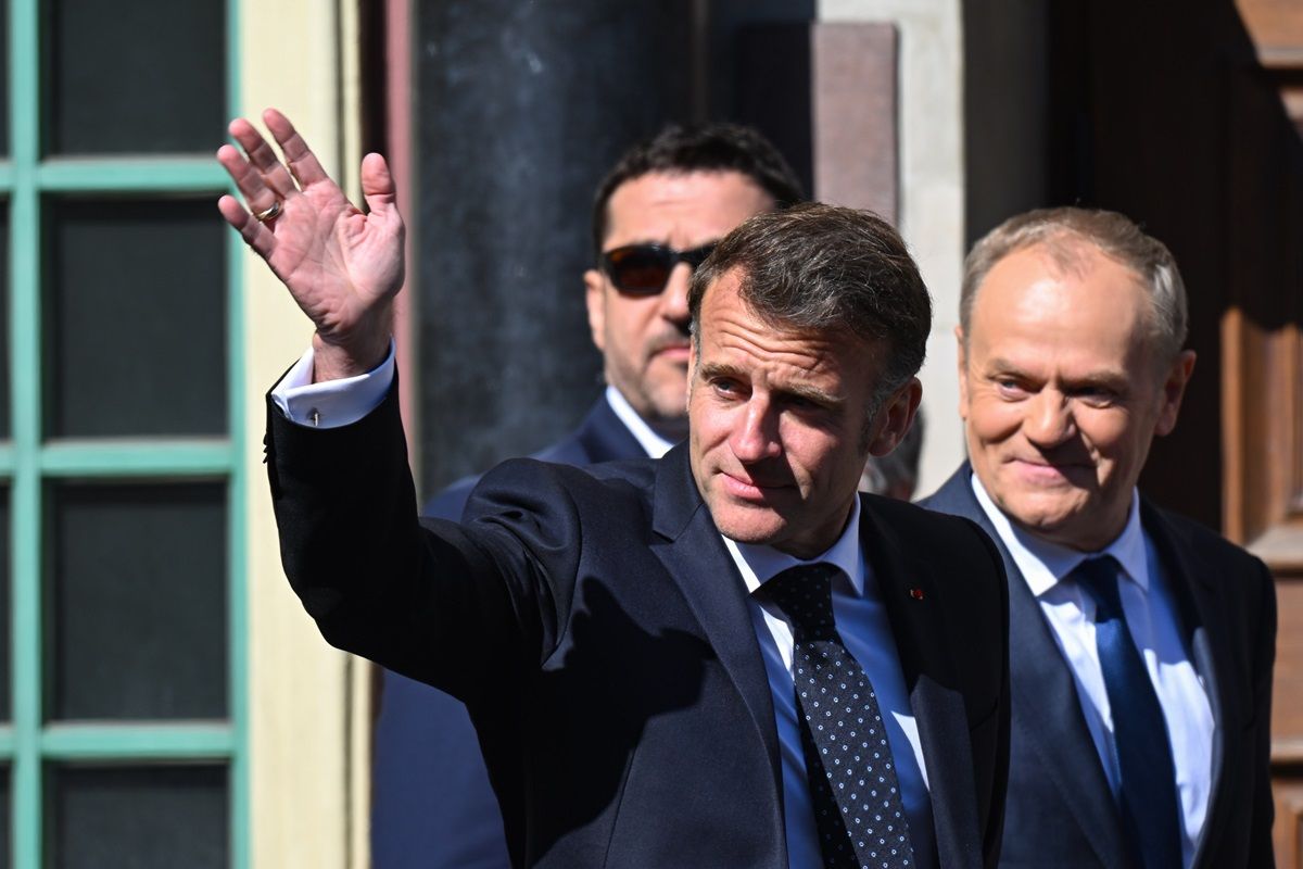 TUSK, Donald; MACRON, Emmanuel