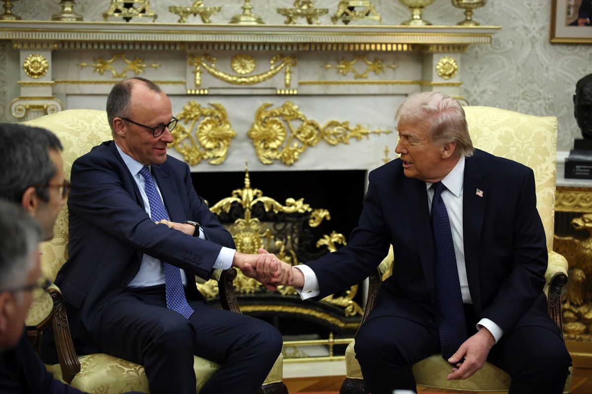 TRUMP, Donald; MERZ, Friedrich