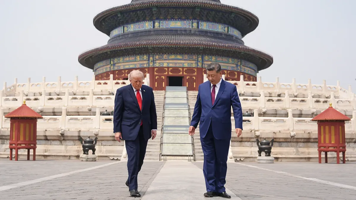 Donald Trump, Hszi Csin-Ping, Peking