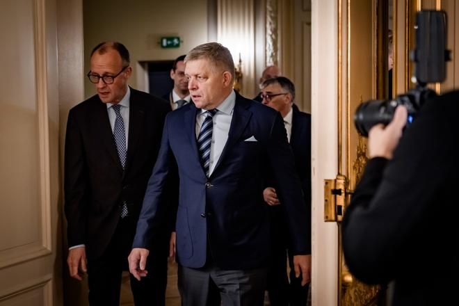 Robert Fico inkább nem kér a német okoskodásból. 
