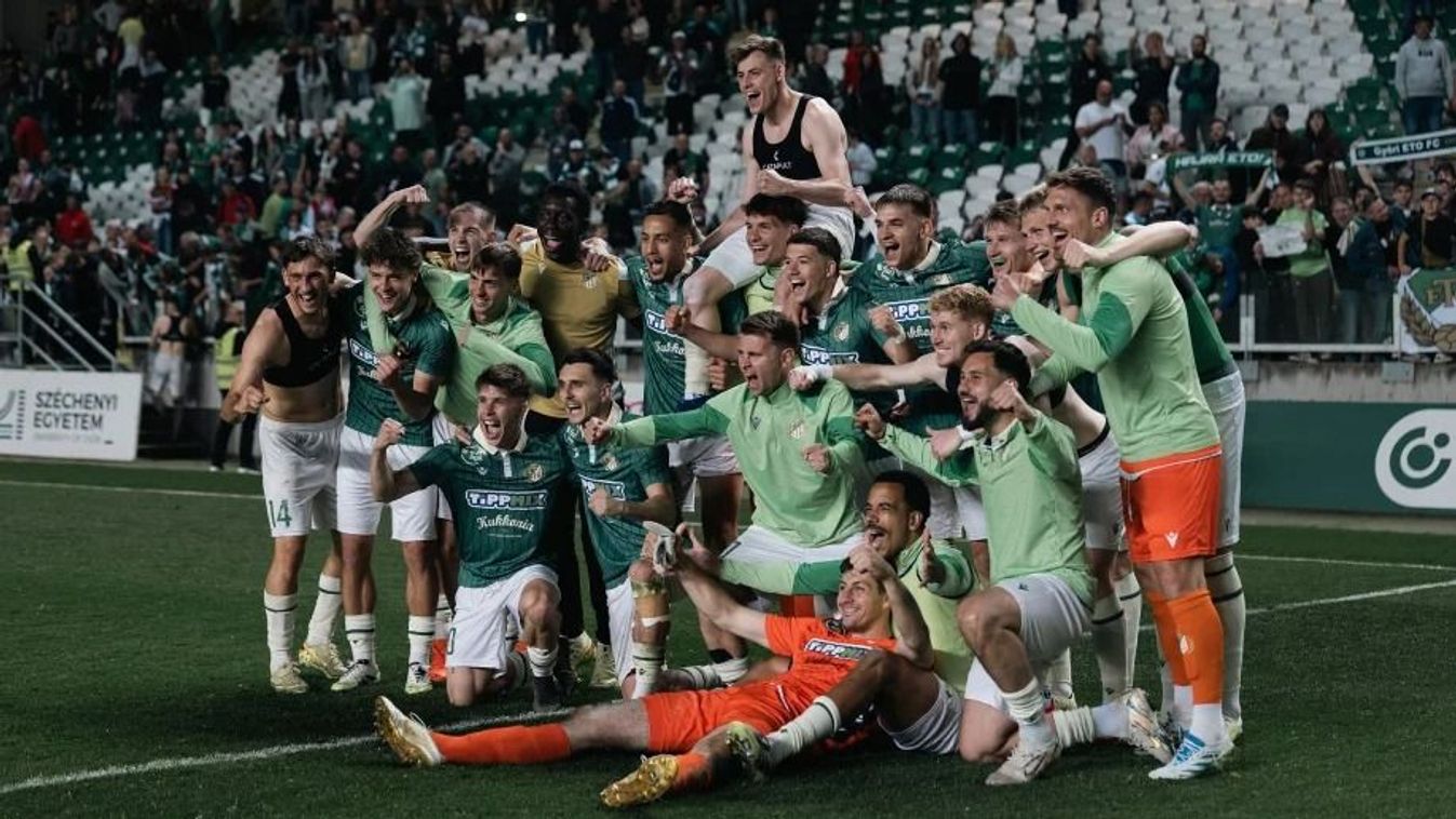 Megtörve a Fradi egyeduralmát, történelme ötödik bajnoki címét nyerte az ETO FC Győr!