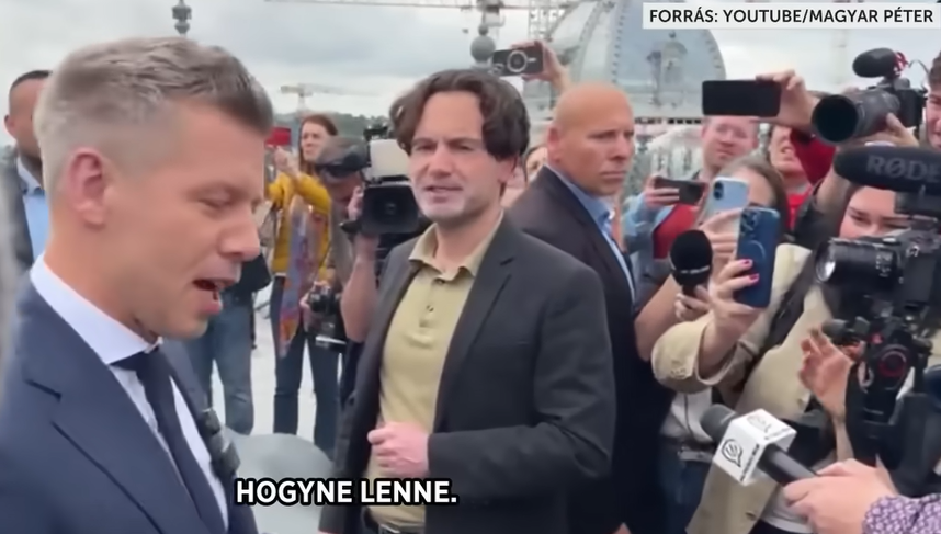 Havasi Bertalan keményen odaállt Magyar Péter elé és elmondta a véleményét.