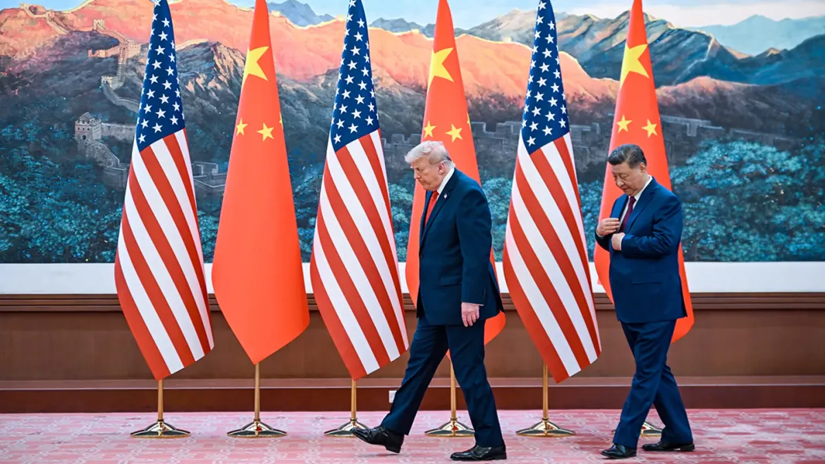 Hszi Csin-ping, Donald Trump, Peking