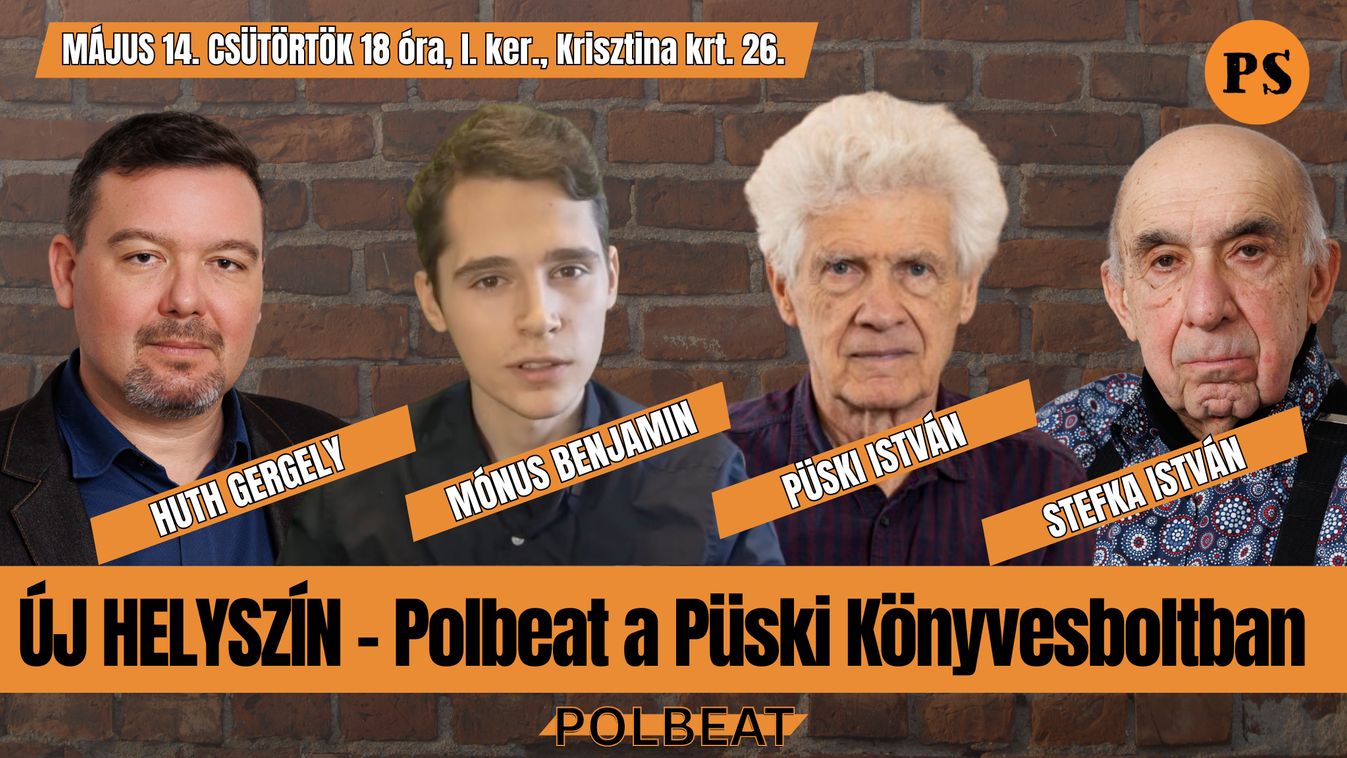 Új helyszín - Polbeat-felvétel a Püski Könyvesboltban!