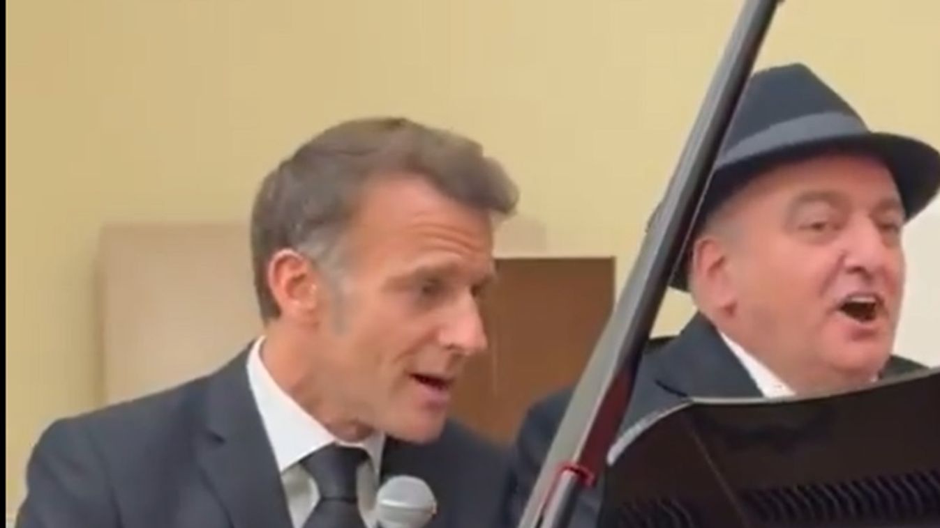 Macron eláriázta magát Jerevánban, Pasinján dobon kísérte (VIDEÓ)