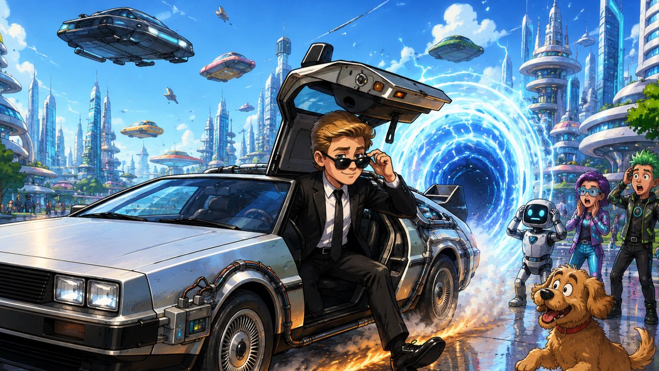Bárcsak minden igazság annyira érdekelné az internetezőket, mint Barron Trump időutazása