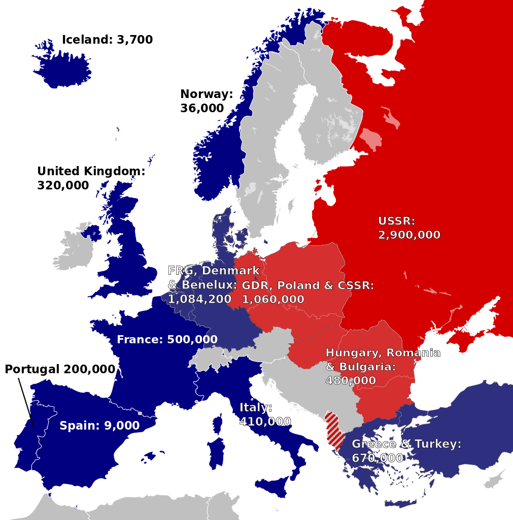 NATO kontra Varsói Szerződés