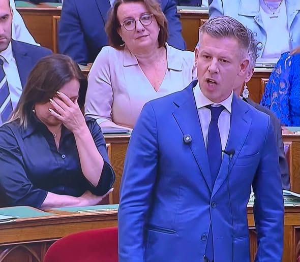Bütyök arca, és a mögötte ülő reakciója összefoglalja a mai magyar politikai állapotokat