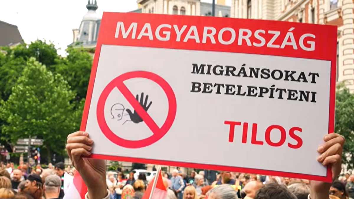 A migráció elleni tüntetés valódi arca! (Videó)