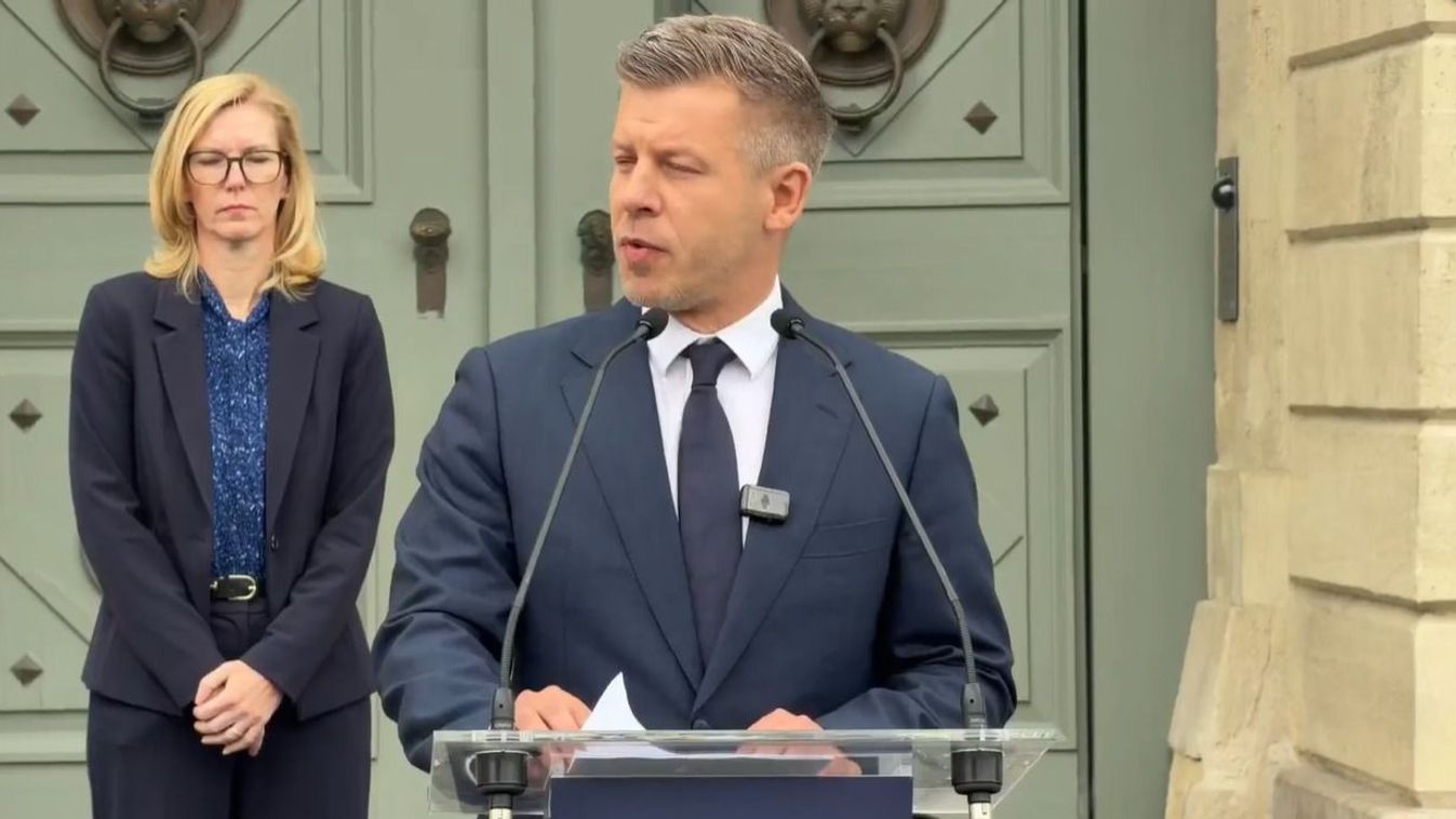 Magyar Péter meglátogatta Sulyok Tamást, de nem mondott le, dühöngött.